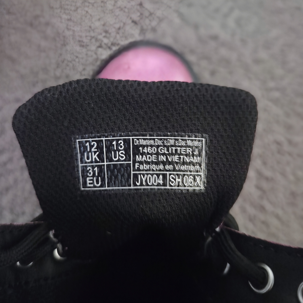 Glittery Pink Kids Boots - Picture 3 of 7